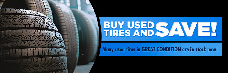 Buy use tires and save